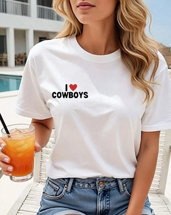 I love cowboys T-shirt - Image 2