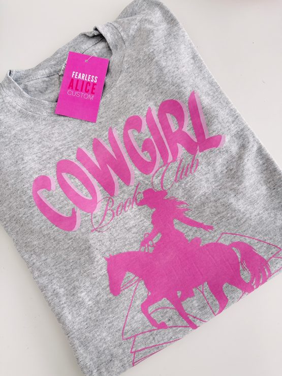 Cowgirl book club T-shirt - Image 2