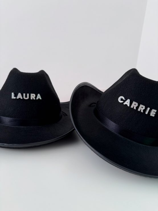 Personalised diamanté cowboy hat