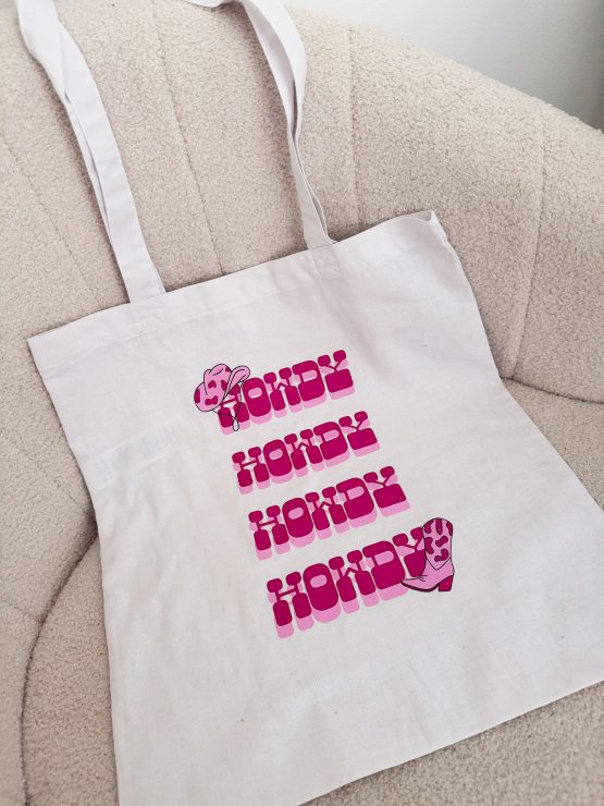 Howdy tote bag